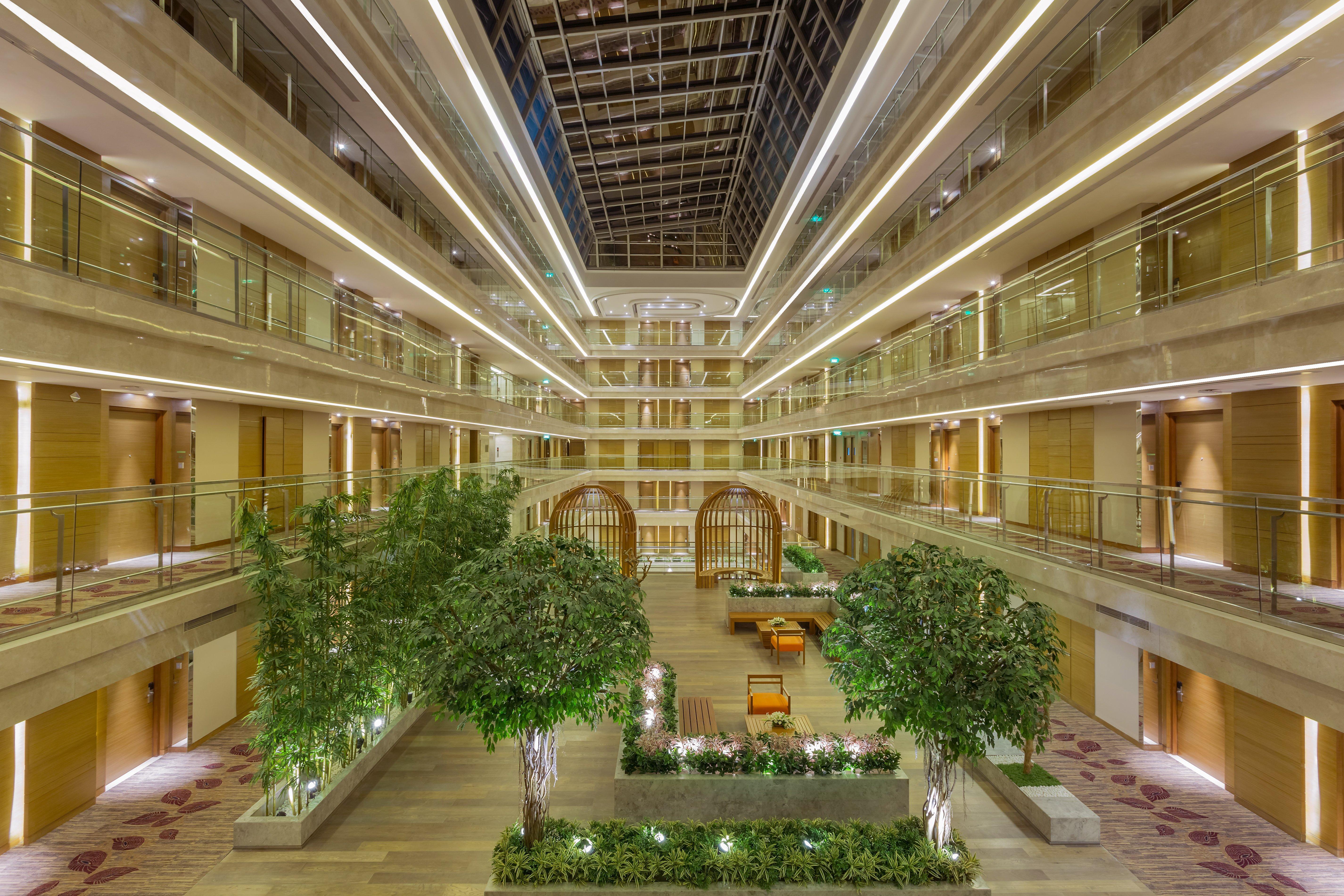 Holiday Inn Jaipur City Centre By Ihg Exterior photo The hotel's atrium