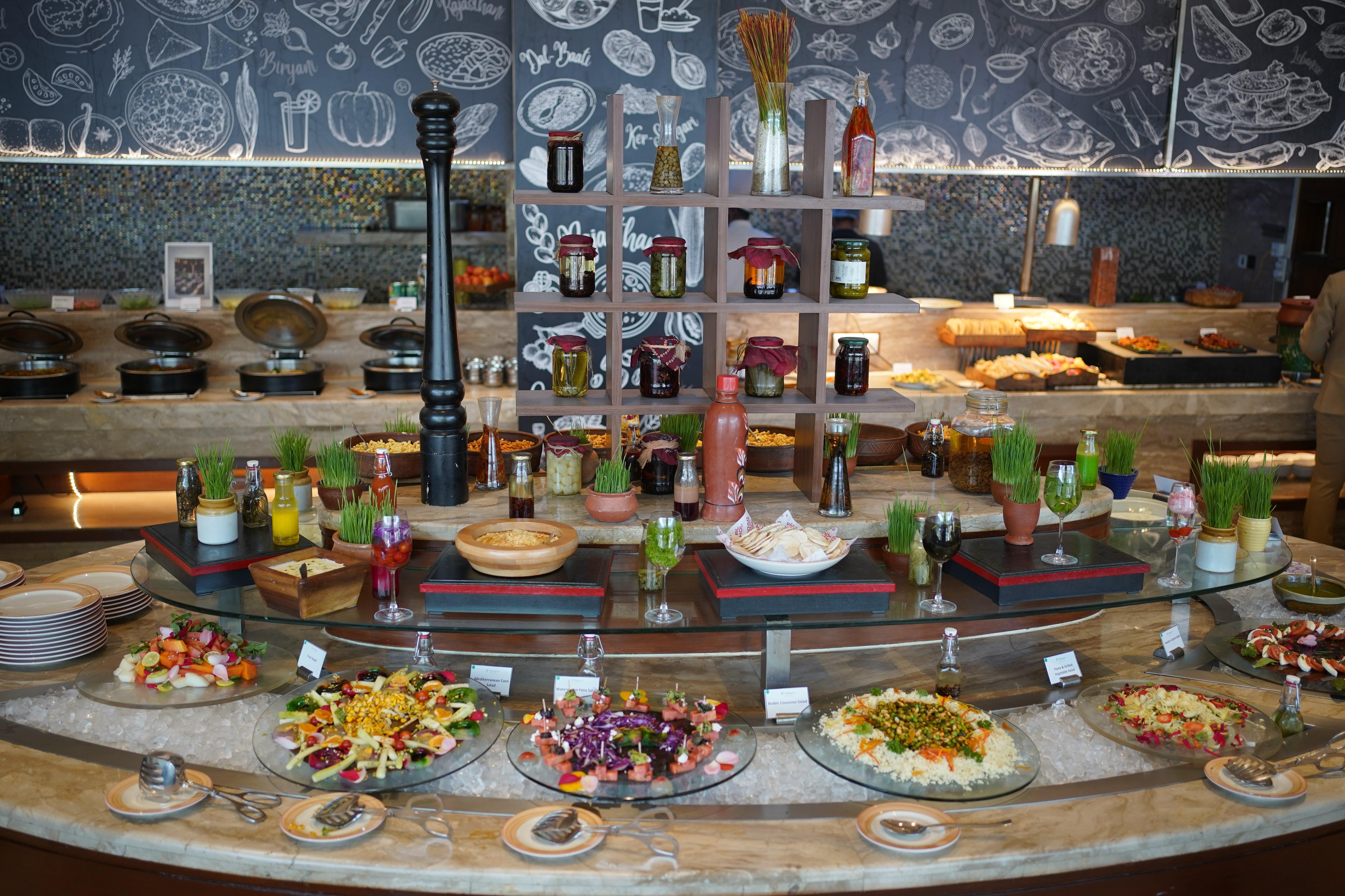 Holiday Inn Jaipur City Centre By Ihg Exterior photo A salad bar