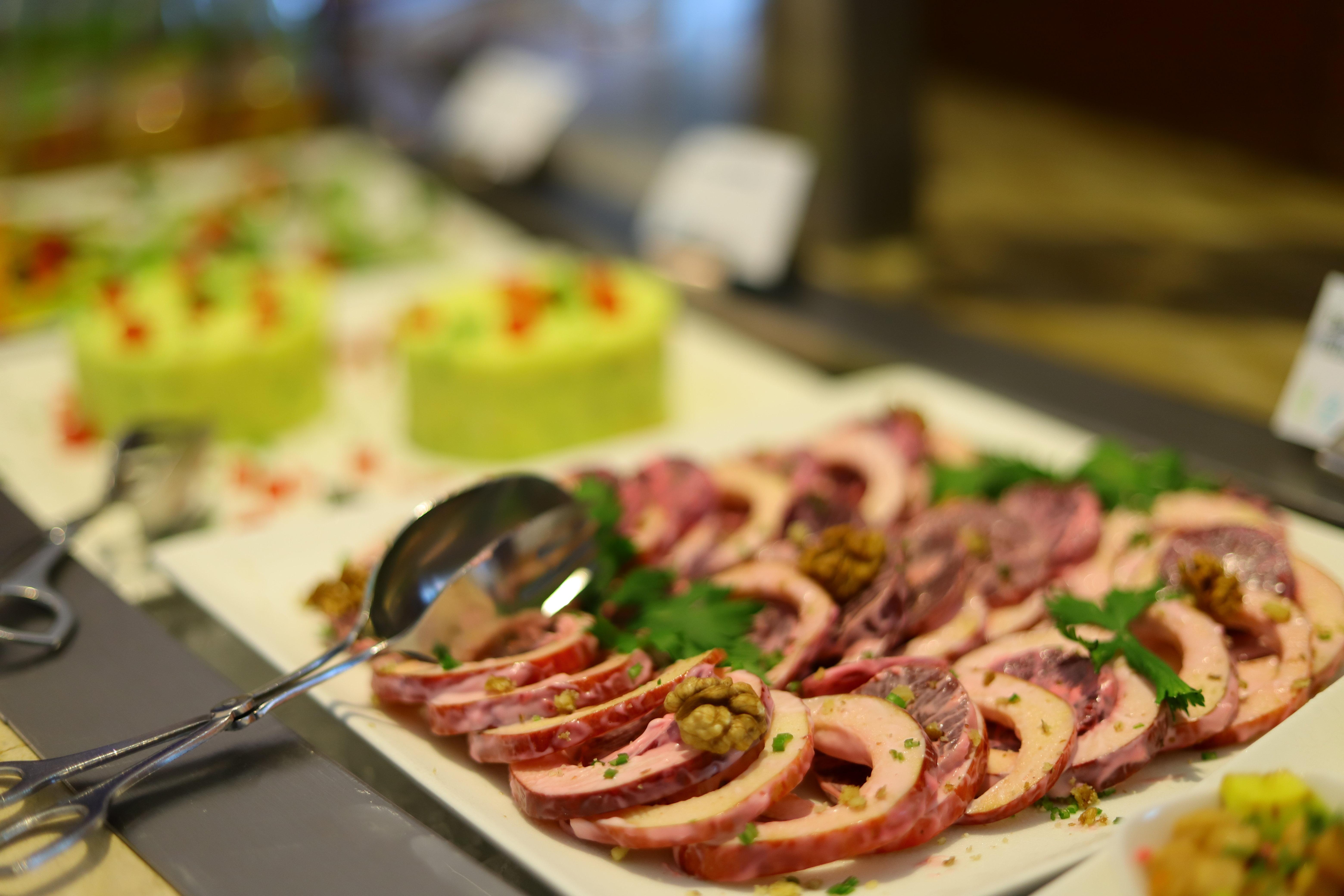 Holiday Inn Jaipur City Centre By Ihg Exterior photo A platter of sliced terrine